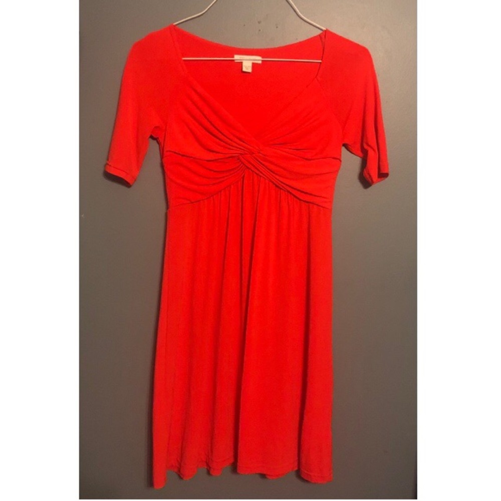 Boston Proper Womens blood Orange Dress/Tunic